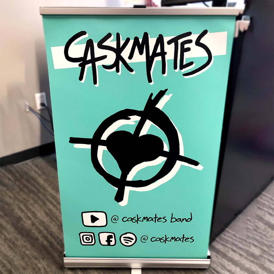 Caskmates Rollup Banner - https://www.facebook.com/caskmates